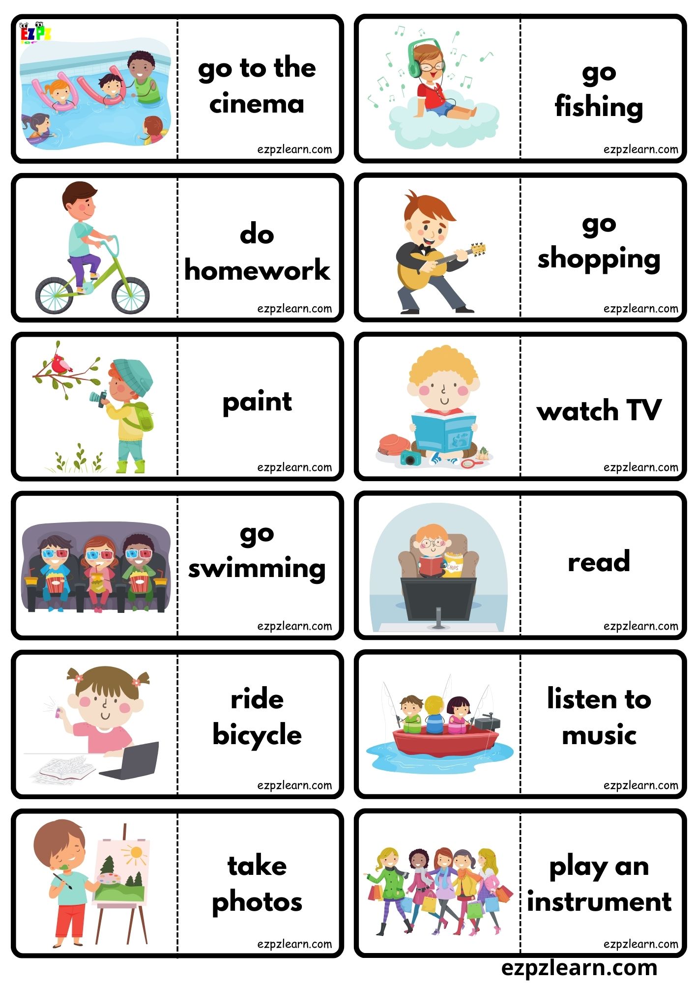 Free time Activities